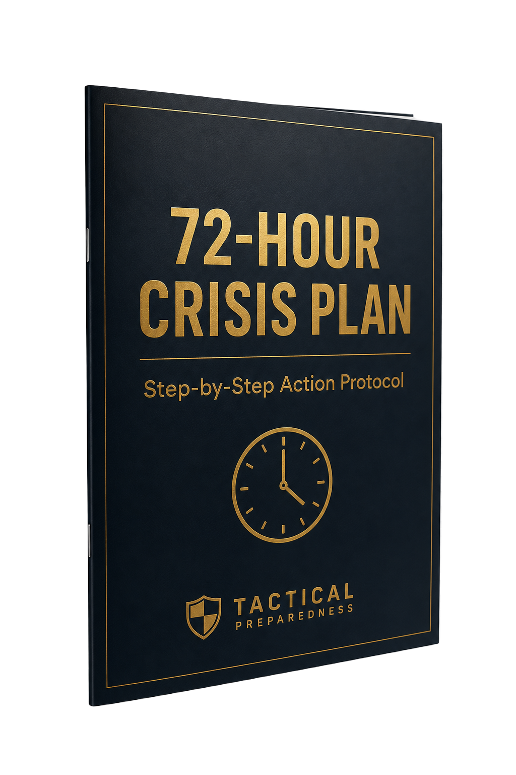 72-Hour Crisis Plan PDF mockup